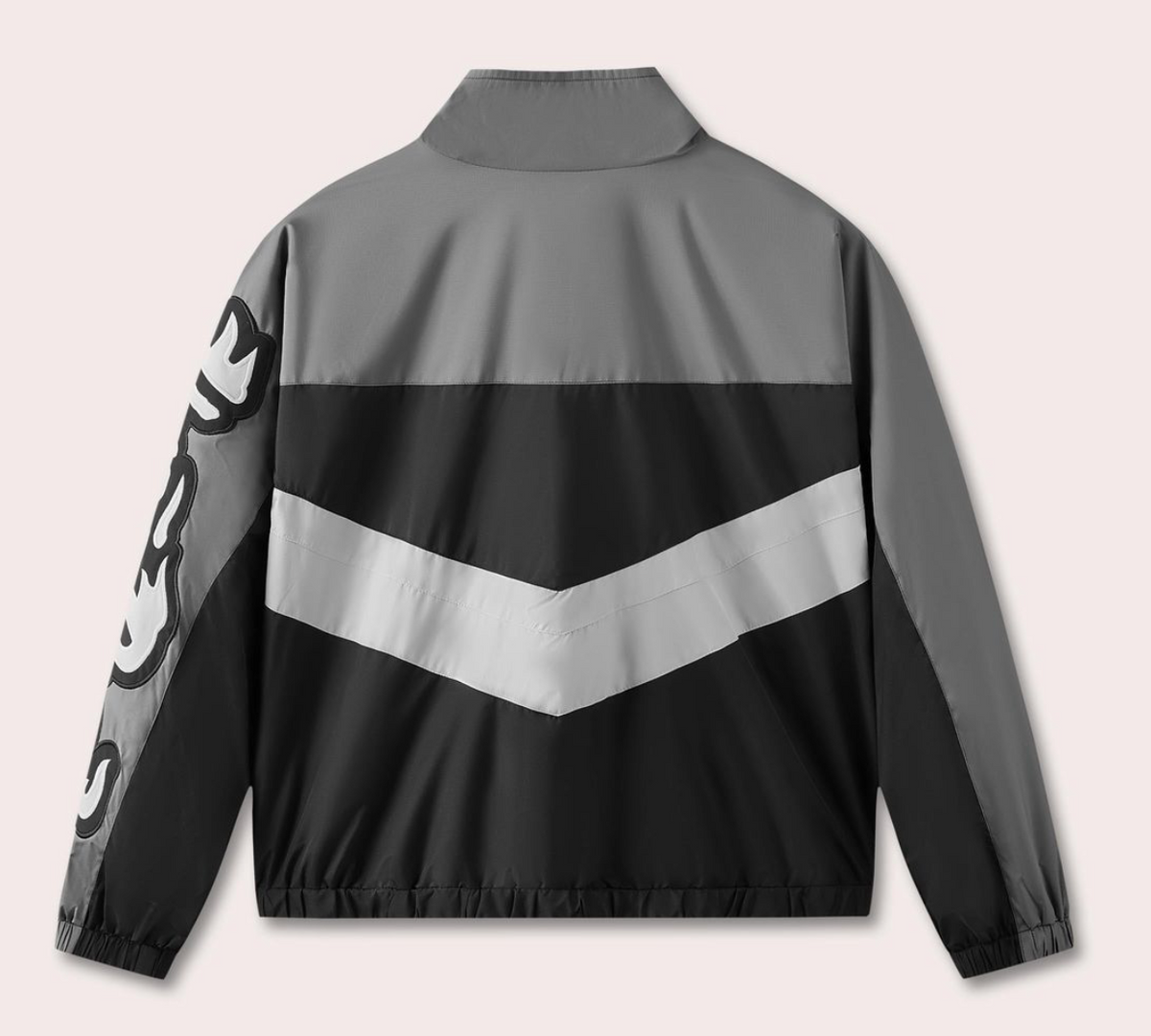 Street Team Windbreaker Jacket - Black