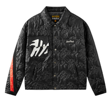 Load image into Gallery viewer, Moto Racer Coach Jacket - Black
