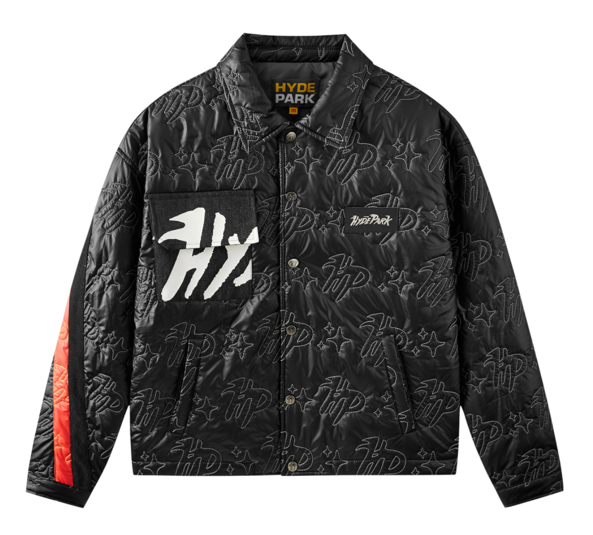 Moto Racer Coach Jacket - Black