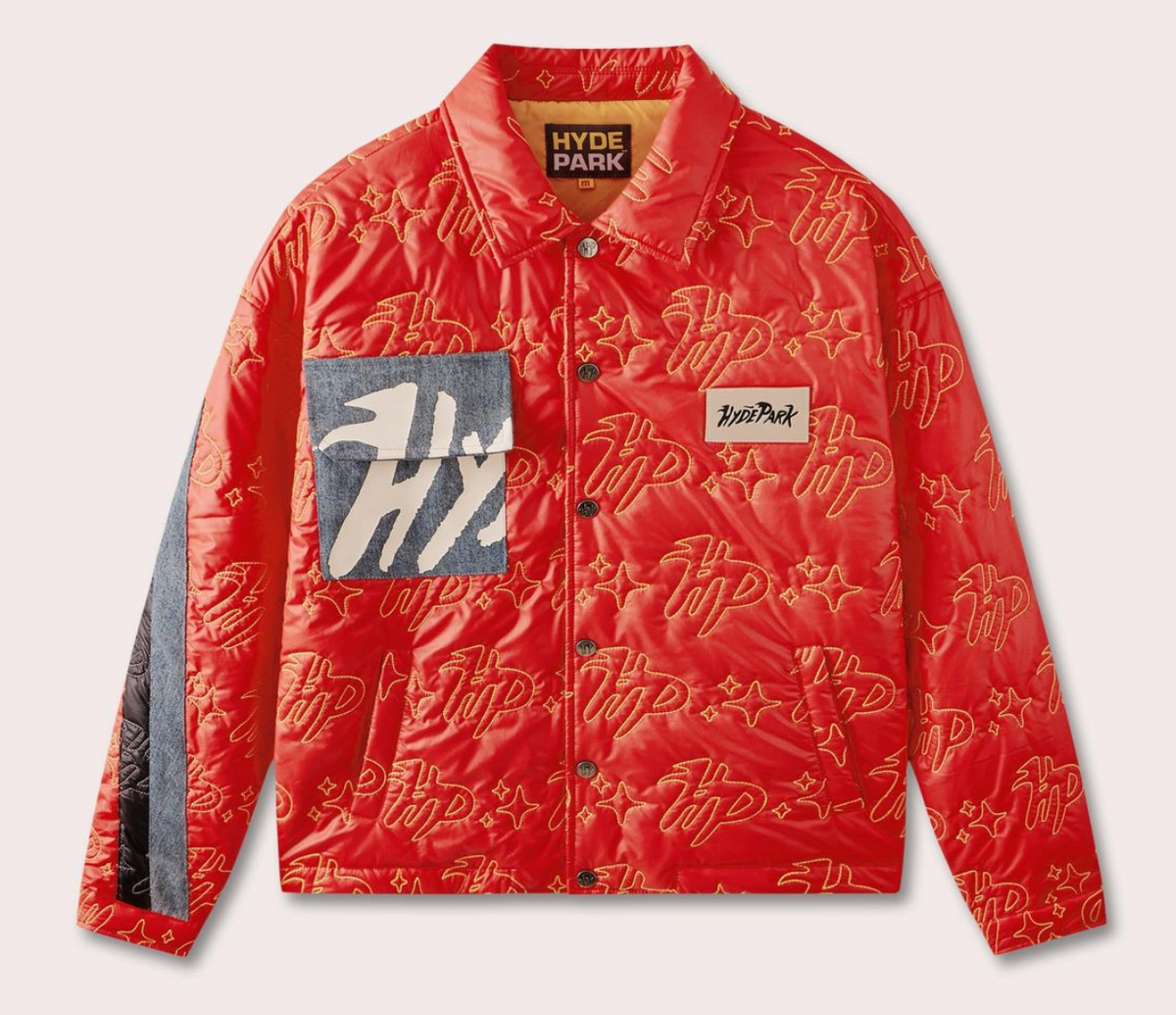 Moto Racer Coach Jacket - Red