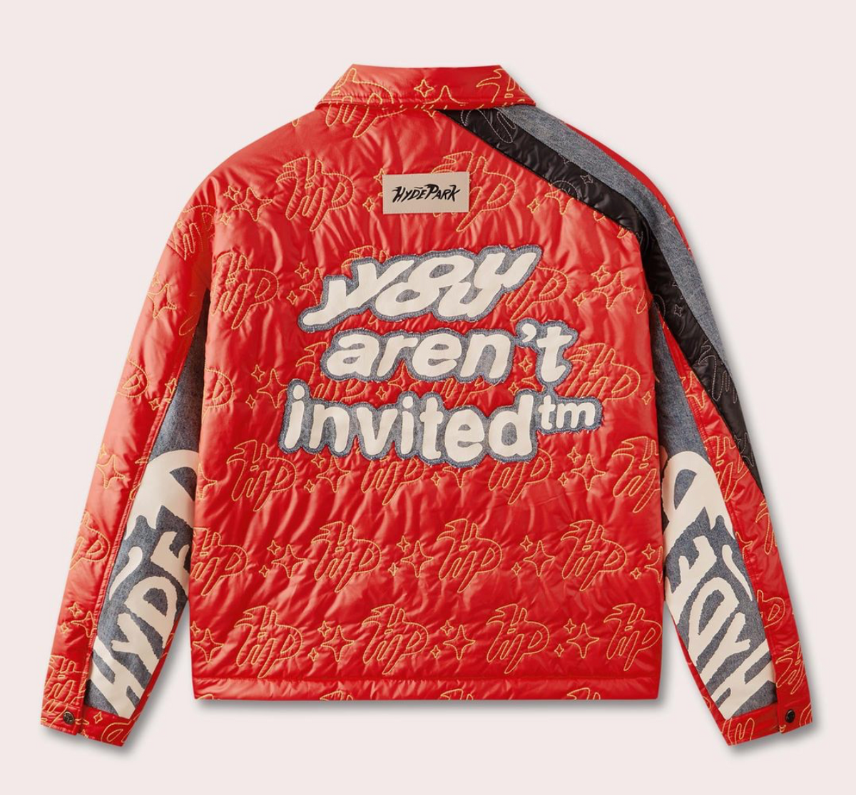 Moto Racer Coach Jacket - Red