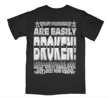 Load image into Gallery viewer, WHO KNEW - LIMO BLACK - OVERSIZED BOX S/S TEE
