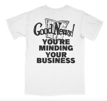 Load image into Gallery viewer, LOUD MOUTHS - BLANC WHITE - OVERSIZED BOX S/S TEE
