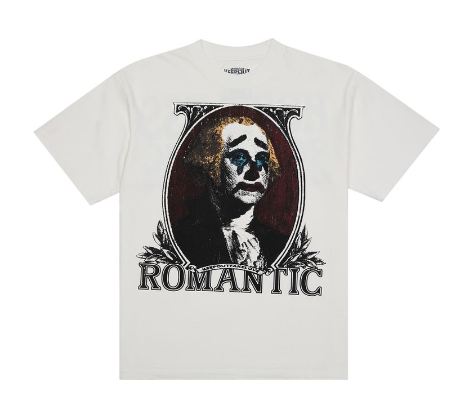 ROMANTICS - BLANC WHITE - OVERSIZED BOX S/S TEE