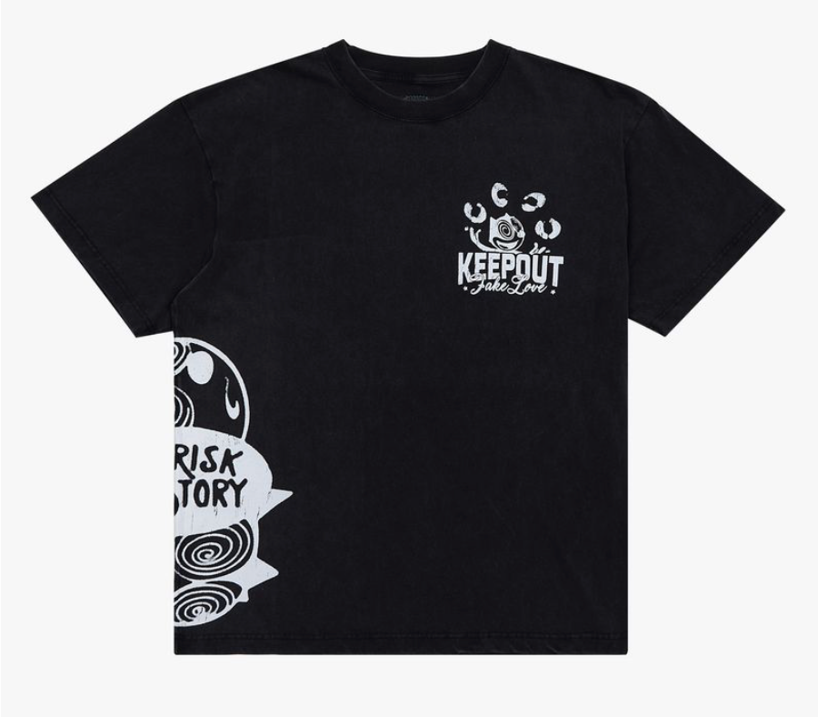 LOVE CONCERT - VINTAGE BLACK - OVERSIZED BOX S/S TEE
