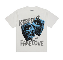 Load image into Gallery viewer, TEARS - BLANC WHITE - OVERSIZED BOX S/S TEE
