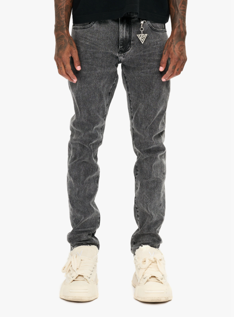 MR. SLIM JEAN GREY WASH