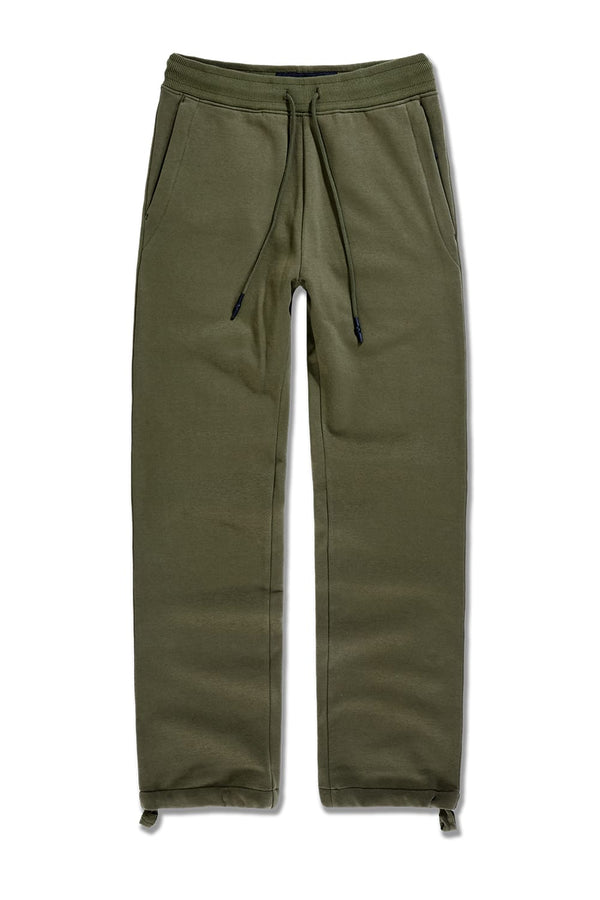 UPTOWN LOOSE FIT SWEATPANTS(OLIVE)