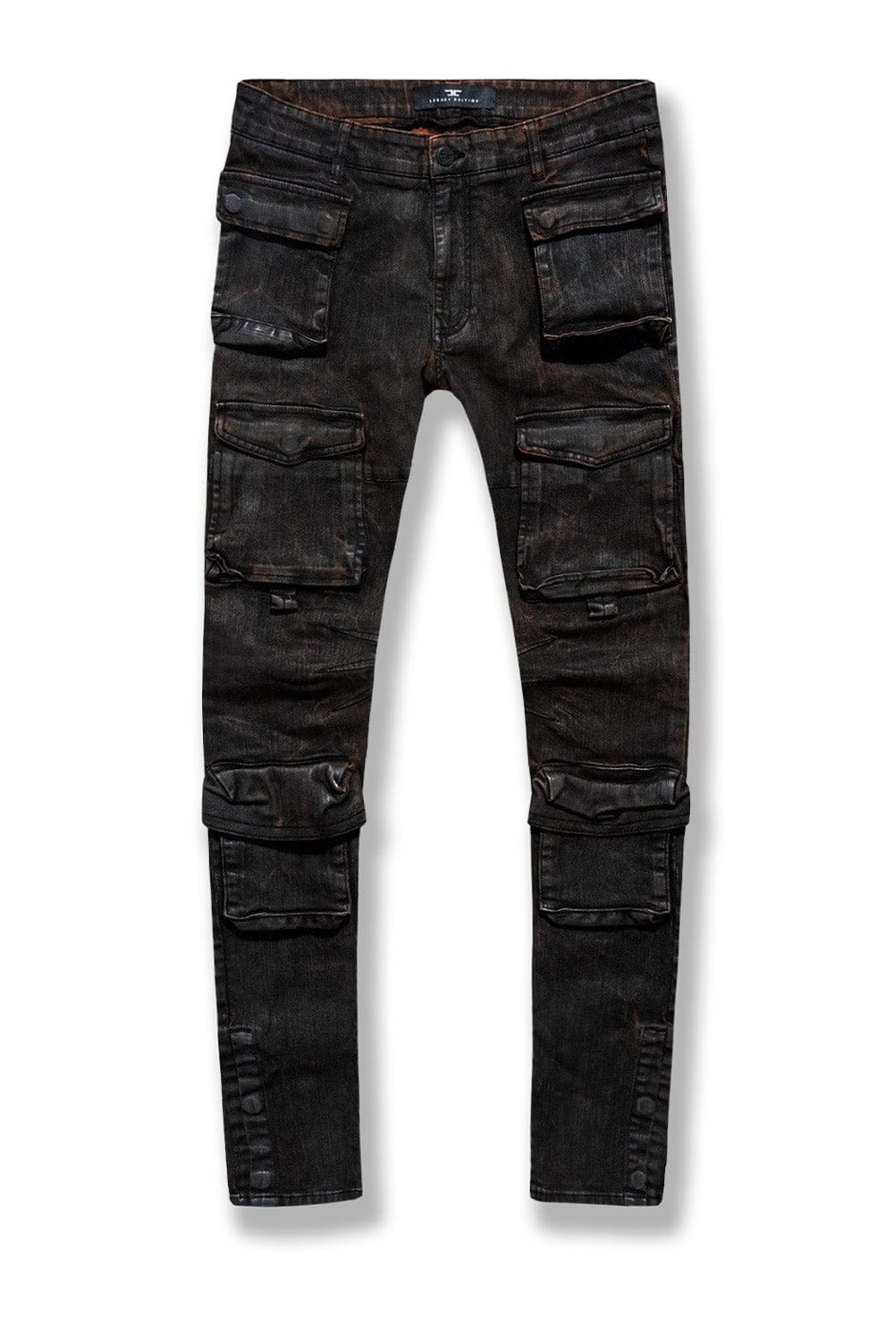 SEAN - CARBON CARGO DENIM (BLACK COPPER WASH)