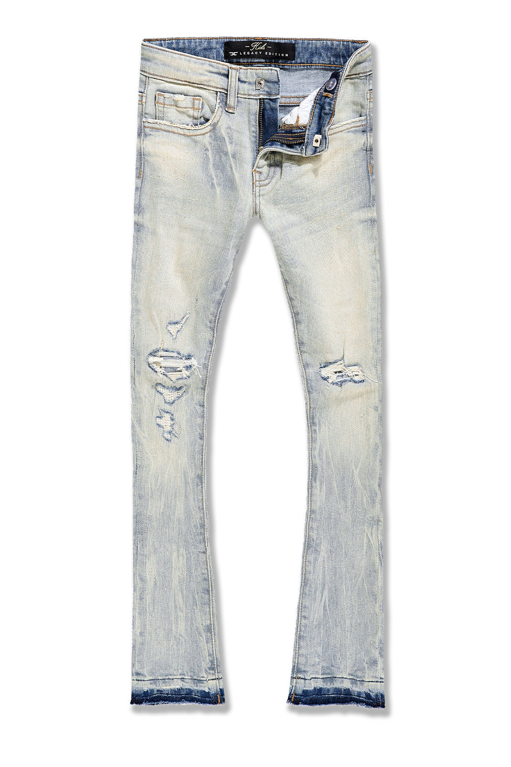 ATTITUDE STACKED DENIM (ICED LAGER)