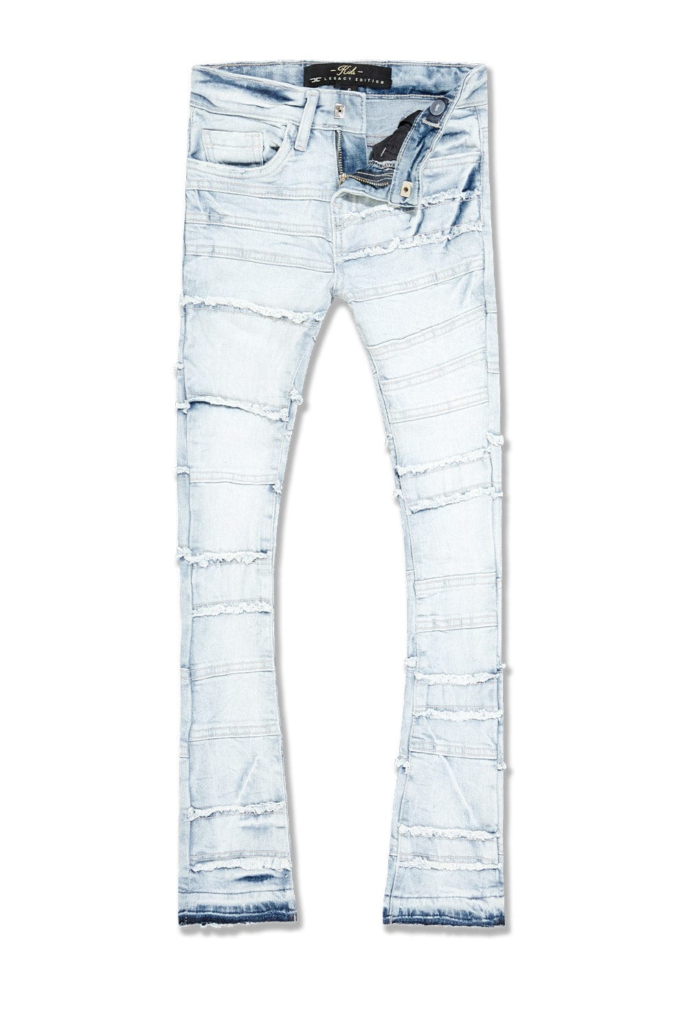 STACKED JASON DENIM (ICED WHITE)JTF2296