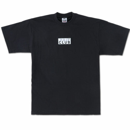 Pro Club Heavyweight Short Sleeve Embroidered Box Logo Tee