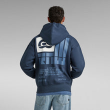 Load image into Gallery viewer, GS RAW BACK GRAPHIC LOOSE HOODIE
