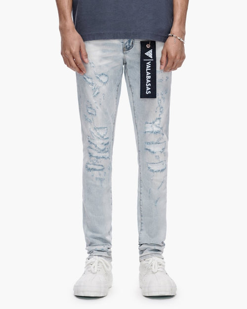 VALABASAS LEADER SKINNY LIGHT BLUE WASH