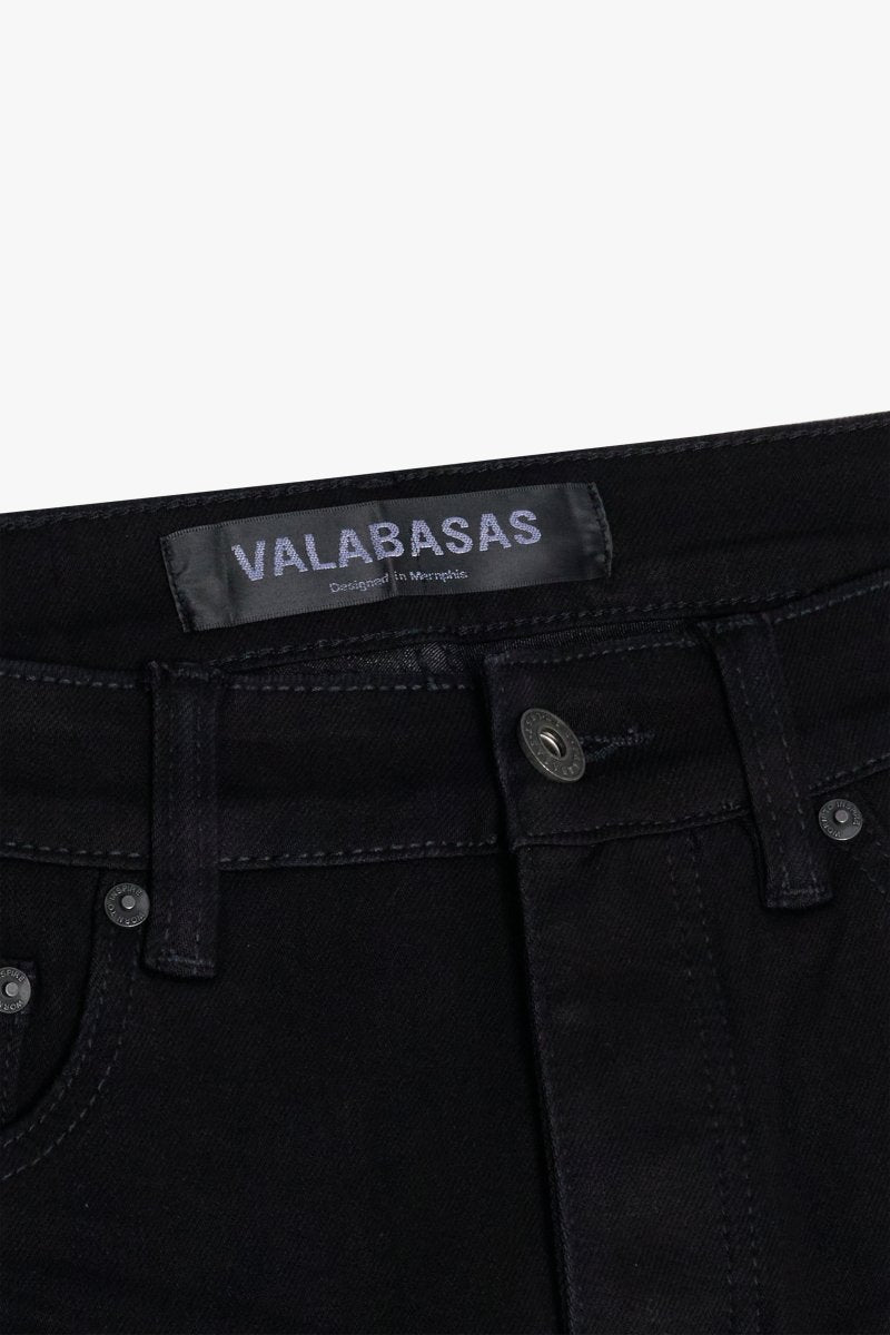 MR. FLEX BLACK SKINNY JEANS