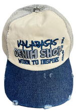 Load image into Gallery viewer, Valabasas Denim Shop Hat Blue
