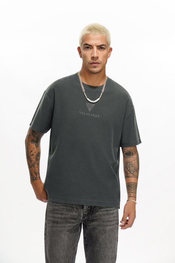 VLOGO GREY TEE