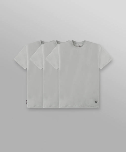 Paper Planes Essential 3-Pack Tee- Color Metal