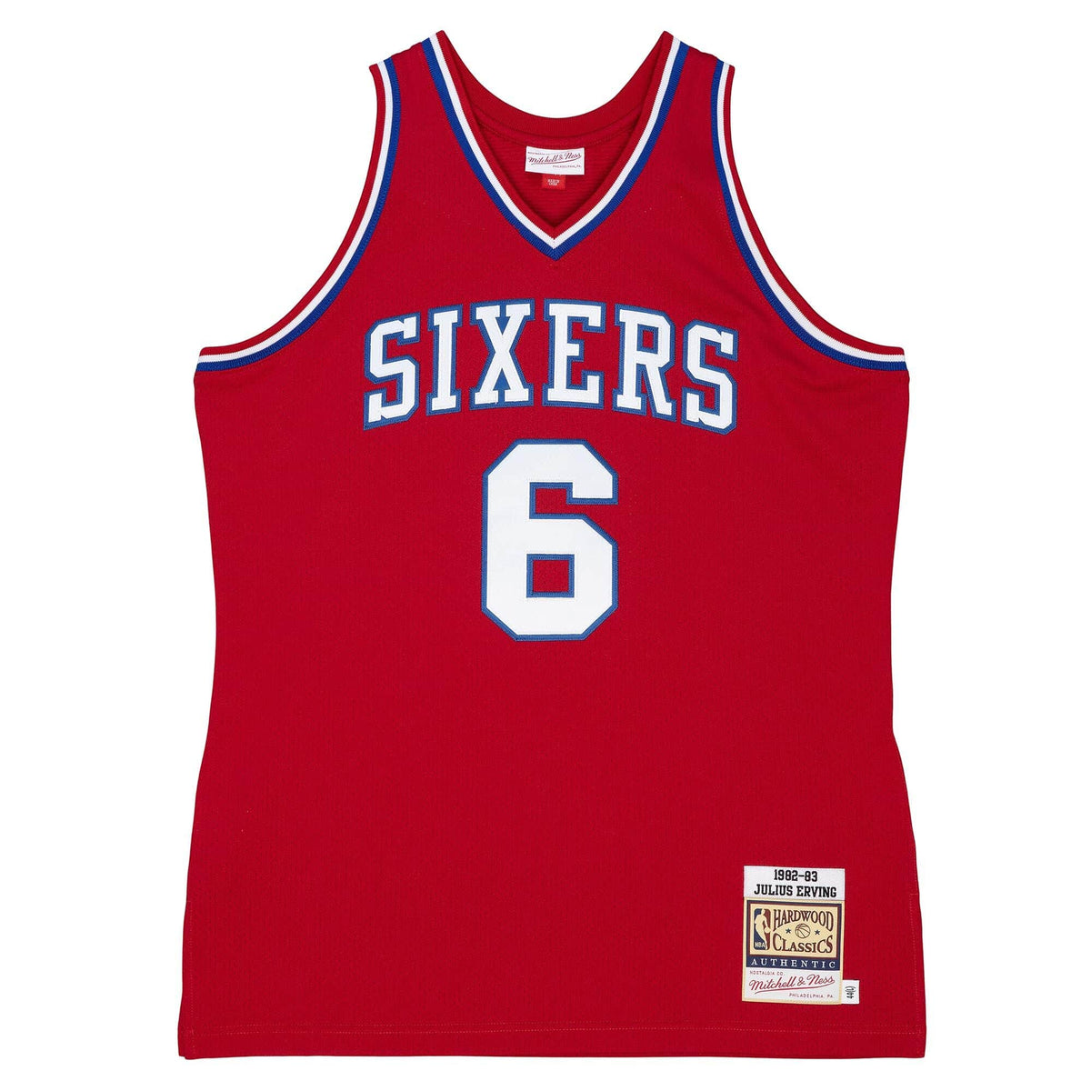 Mitchell & Ness Authentic Julius Erving Philadelphia 76ers 1982-83 Jersey