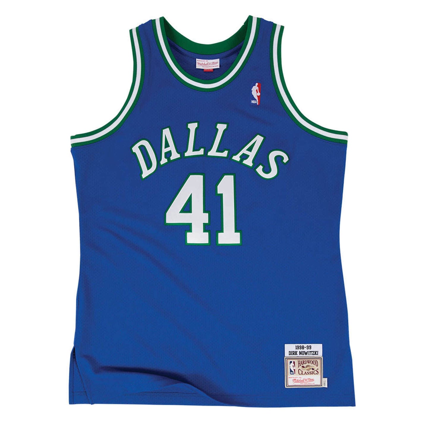 Mitchell & Ness Authentic Dirk Nowitzki Dallas Mavericks Road 1998-99 Jersey