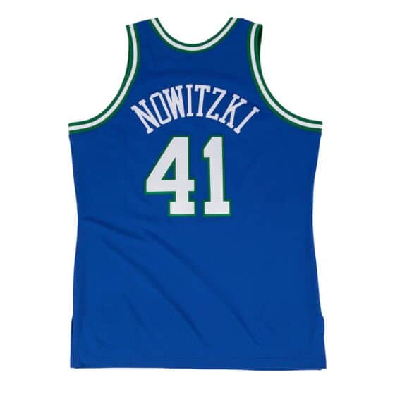 Mitchell & Ness Authentic Dirk Nowitzki Dallas Mavericks Road 1998-99 Jersey