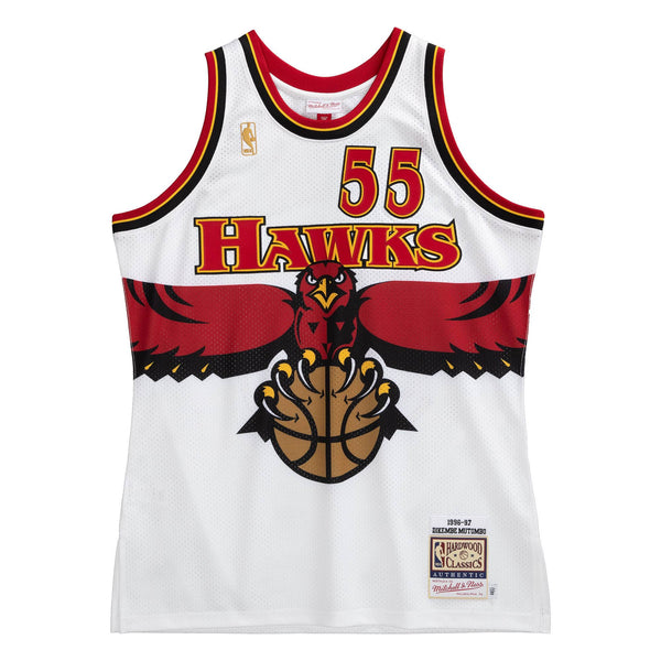 Mitchell & Ness Authentic Dikembe Mutombo Atlanta Hawks 1996-97 Jersey