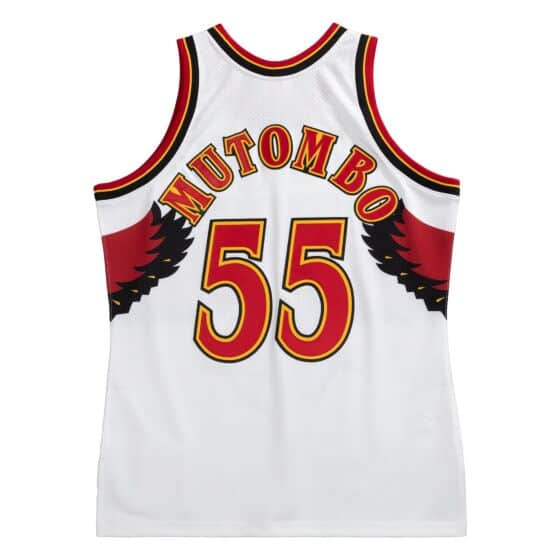 Mitchell & Ness Authentic Dikembe Mutombo Atlanta Hawks 1996-97 Jersey