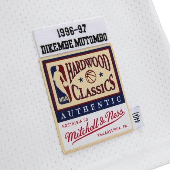 Mitchell & Ness Authentic Dikembe Mutombo Atlanta Hawks 1996-97 Jersey