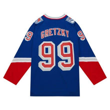 Load image into Gallery viewer, Blue Line Wayne Gretzky New York Rangers 1996 Jersey

